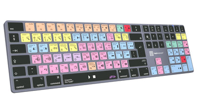 LOGICKEYBOARD Kabellose Hintergrundbeleuchtung "Titan" für das Komponieren in Avid Pro Tools auf Mac • p/n LKB-PT-TM-UK