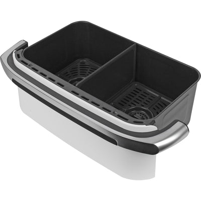 Ninja AF500EUWH Foodi FlexDrawer Heißluft-Fritteuse weiß