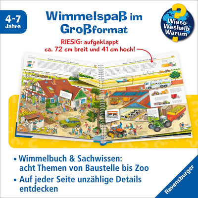 Wieso? Weshalb? Warum? Sonderband - Das große Wimmelwissen (Riesenbuch) (Sachbuch ab 4 Jahre - mit Klappen)