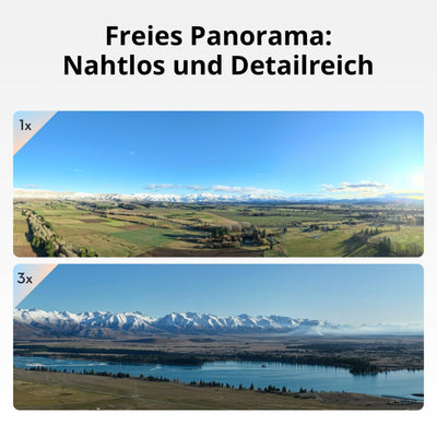 DJI Air 3S Fly More Combo (RC 2 Fernsteuerung mit Bildschirm), Drohne mit 1" CMOS Weitwinkel- & mittlerer Telekamera für Erwachsene, 4K/60fps, omnidirektionale Erkennung & 3 Akkus für längere Flugzeit