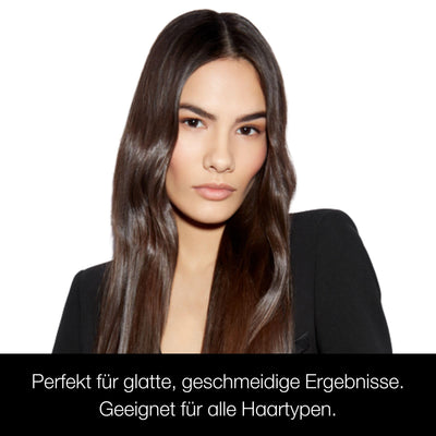 ghd Gold Glätteisen & Styler in Schwarz - Professionelles Styling, Für Sleekes, Glattes Haar mit Mehr Glanz - Profi-Ergebnisse ohne extreme Hitzebelastung - Für Alle Haartypen