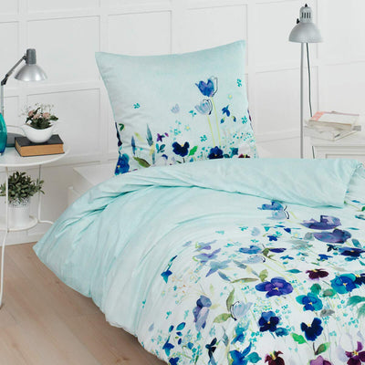 Traumschlaf Mako-Satin Bettwäsche Melany 1 Bettbezug 135 x 200 cm + 1 Kissenbezug 80 x 80 cm