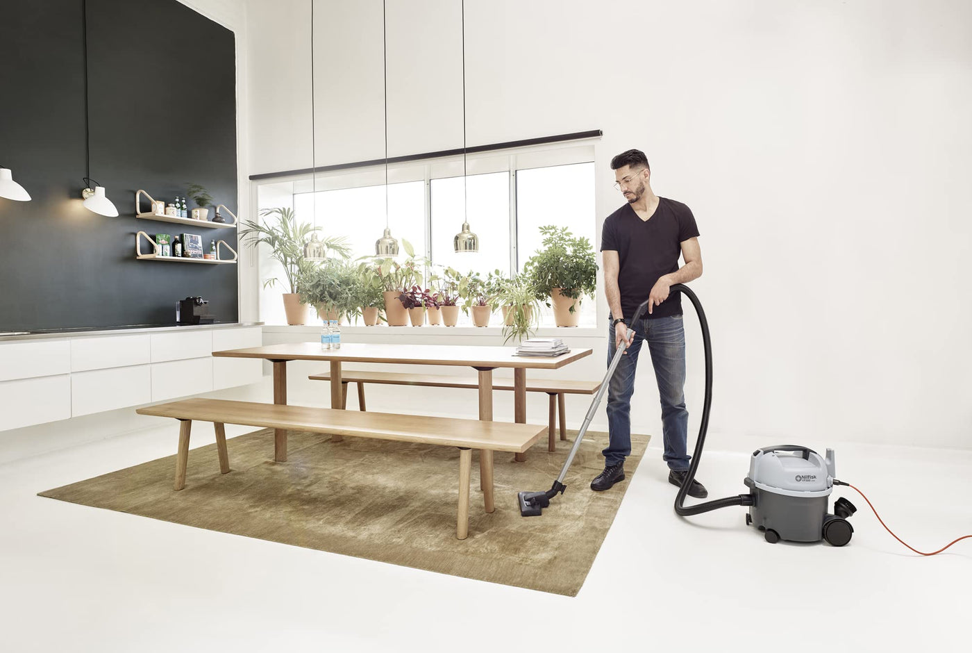 Nilfisk Industriesauger VP300 ECO HEPA EU (Gewerbesauger / Sauger 400 kW, Kabel 10 m, IP20) 107415311