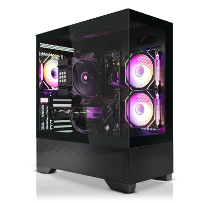 SYSTEMTREFF Gaming PC AMD Ryzen 9 5900X 12x4.8GHz | AMD Radeon RX 7600XT 16GB DX12 | 1TB M.2 NVMe | 32GB DDR4 RAM | WLAN Desktop Computer Rechner für Gamer, Zocker