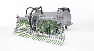 bruder 02020 - Fliegl Fassanhänger mit Schleppschlauchverteiler - 1:16 Güllefass, Güllewagen, Odelfass, Wasserfass, Bauernhof, Landwirtschaft, Anhänger, Traktor Zubehör