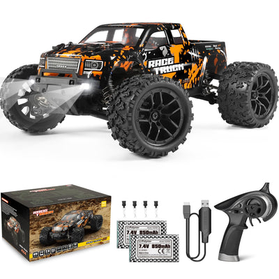 HAIBOXING Ferngesteuertes Auto 4WD RC Auto 36 km/h Hochgeschwindigkeits 1/18 Monstertruck 2.4GHz All Terrain Wasserdicht Rennauto Geländewagen, Crawler Spielzeug Geschenk für Kinder Erwachsene