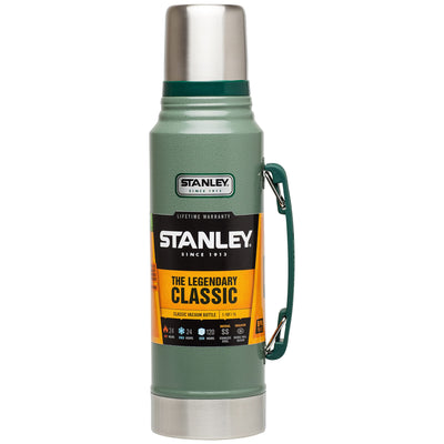 Stanley Classic Legendary Thermoskanne 1.9L - Hält 32 Stunden Heiß oder Kalt - Spülmaschinenfest - Auslaufsicherer Deckel dient als Becher - Isolierflasche BPA Frei - Edelstahl Thermosflasche