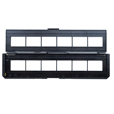 Magnasonic Negativfilmhalter mit langem Fach für 35 mm kompatible Filmscanner, hält 6 Negativbilder, um die Verarbeitungszeit zu beschleunigen, einfach zu bedienen, glättet sanft und schützt