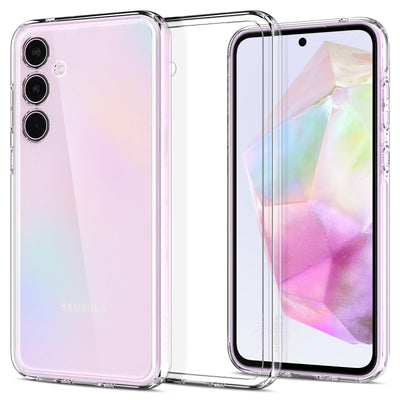 Spigen Ultra Hybrid Hülle Kompatibel mit Samsung Galaxy A35 5G -Crystal Clear