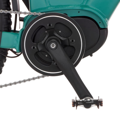 FISCHER E-Bike ATB Terra 4.0i Elektrofahrrad für Damen und Herren, RH 43, Mittelmotor 80, 36 V Akku, Adventure Green matt