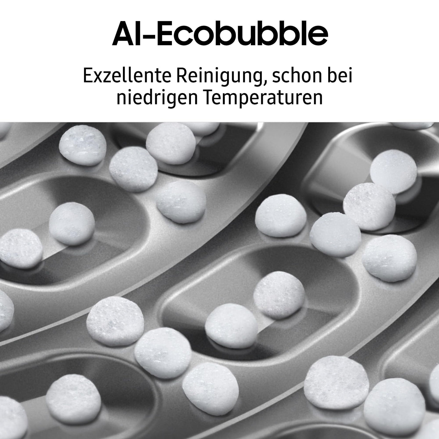 Samsung WW11DG5B25TEEG Waschmaschine, 11 kg, 1.400 U/min, Extra energiesparend, EEK: A (-10%), AI Ecobubble, SmartThings AI Energy Mode, SuperSpeed 39 Min, Hygiene-Dampfprogramm, Weiß