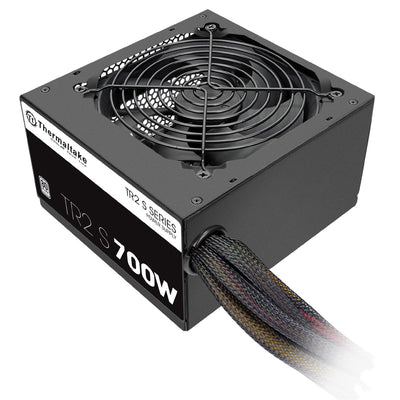 Thermaltake TR2 S 700W | PC-ATX-Netzteil | 80-Plus | leiser 120 Lüfter | EU zertifiziert | schwarz