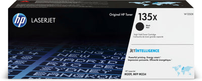 HP 135X (W1350X) Original Tonerkartusche Schwarz (hohe Reichweite, Kompatibel mit: HP LaserJet Druckern)
