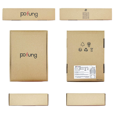 Walkie Talkie PMR446 lizenzfreies Zwei-Wege-Funkgerät, pofung PT88E 16 Kanäle Professionelle wiederaufladbare Walkie Talkies mit großer Reichweite mit USB-Ladestation und Hörmuscheln Schwarz 10 Stück