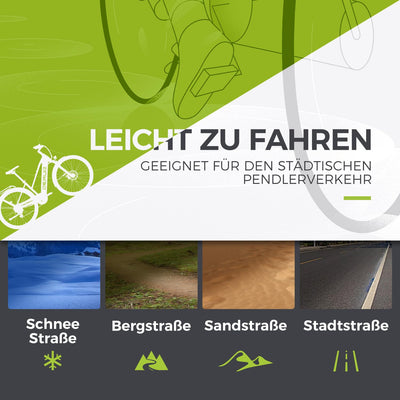 DERUIZ E-Bike 28 Zoll Quartz M – City E-Bike für Damen & Herren, 250W 48V 483Wh, 55 Nm Motor, bis 25 km/h, Reichweite bis 121 km, Trekking Elektrofahrrad in Metallic Grey