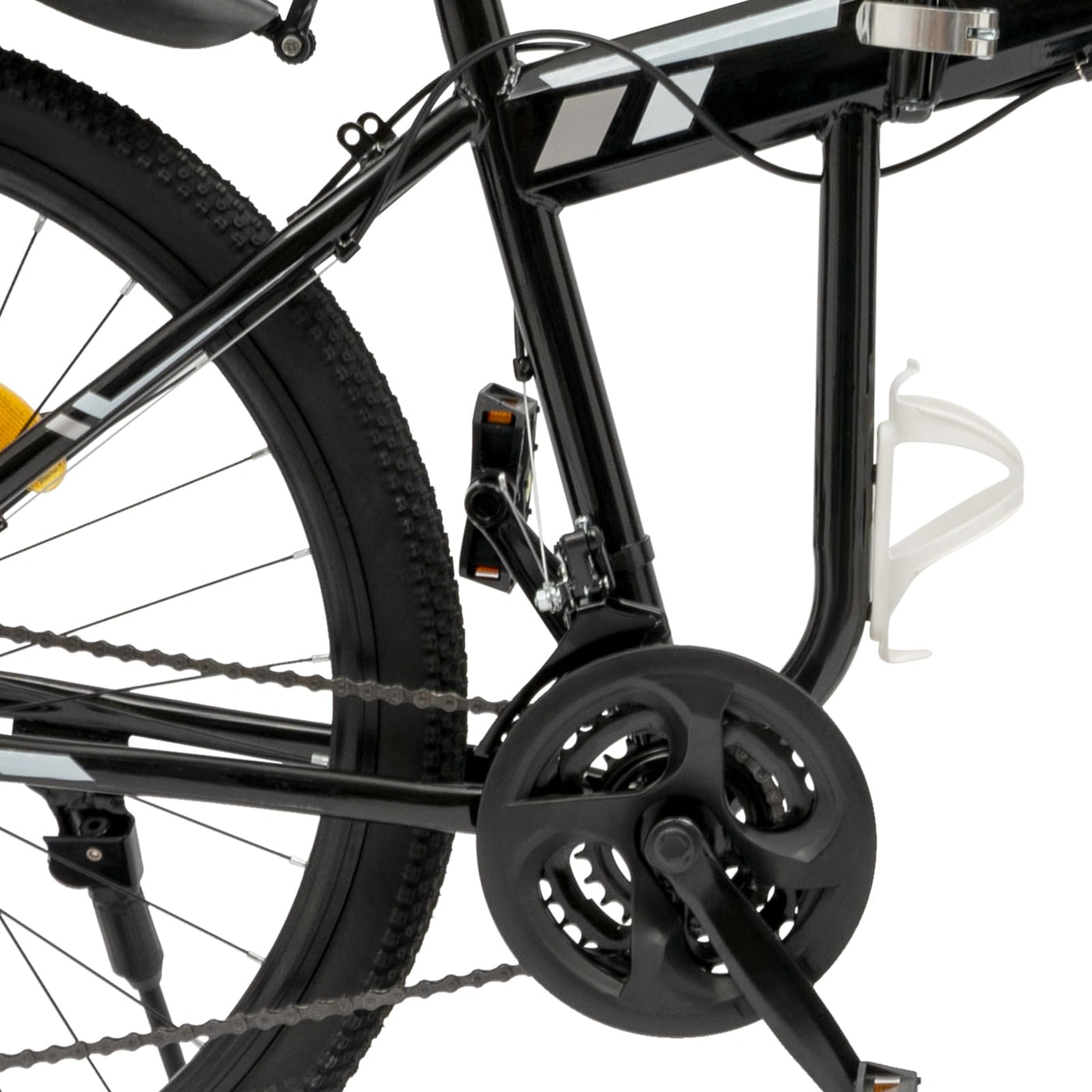AOOUNGM 26 Zoll Mountainbike Erwachsenen, 21 Gang Fahrrad Jungen, Klappbares Hochkohlenstoffhaltiger Stahl MTB, Mountainbike für Damen & Herren
