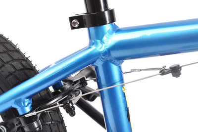 KHEbikes BMX Fahrrad Arsenic LL Aluminium, blau, 16 Zoll, für Kinder, superleichtes Gewicht - nur 8,0kg!