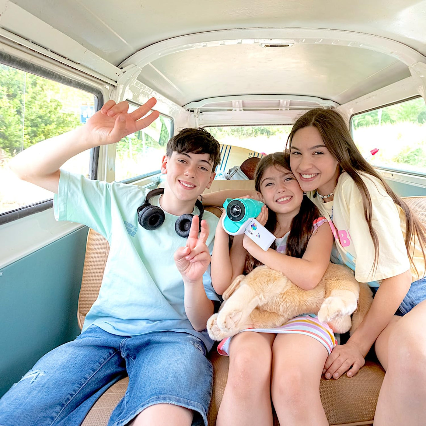 Canal Toys Video Creator – Projektorkamera mit 16 GB Speicherkarte & Cast-Funktion - Camcorder mit Projektor & LCD-Display - für Kinder ab 8 Jahren - kompakt & leicht