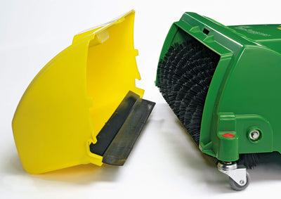 Rolly Toys 409716 rollyTrac Sweeper John Deere, Kehrmaschiene für Traktor rollyJunior, rollyFarmtrac, rollyFarmtrac Classic, rollyFarmtrac Premium, rollyX-Trac, rollyTruck (Unimog), ab 3 Jahren