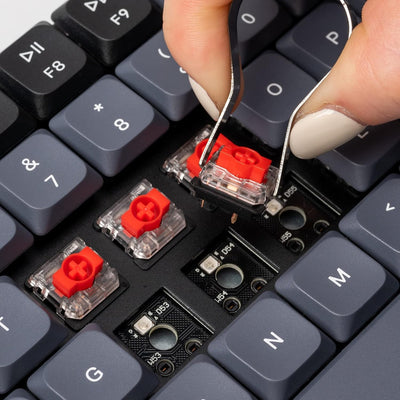 Keychron K3 Pro QMK/VIA Custom Ultra-Slim Wireless Mechanical Keyboard, Hot-swappable Bluetooth/Wired DE-ISO Layout Programmable RGB Backlit Brown Switch Gaming Keyboard for Mac Windows