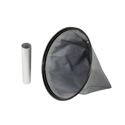 Aschesauger für Kamine, Pellets und Grills - 1.200W Leistung - 20 L Fassungsvermögen - Aus Edelstahl - Inklusive 1m Schlauch und Filterabdeckung - Gebläsefunktion - Dicogar