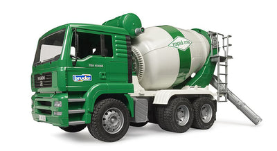 bruder 02739 - Man TGA Betonmischer - 1:16 Fahrzeuge, Betonmisch LKW, Lastwagen, Transporter, Mischwagen, Baufahrzeug