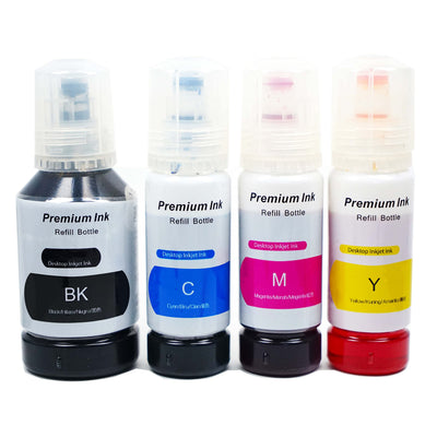 Cartridgeify 101 102 103 104 Tinte Kompatibel mit Epson 102 oder 104 Tintenpatronen Nachfülltinte Multipack, für EcoTank ET-2700 ET-2710 ET-2720 ET-2750 ET-3700 ET-3750 ET-4700 ET-4750 ET-15000