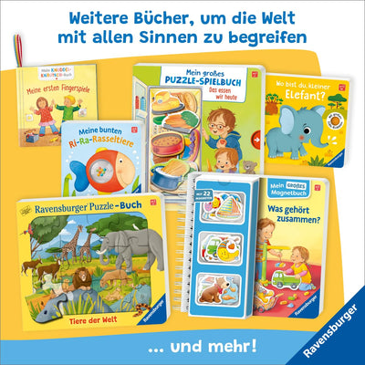 ministeps: Lustige Kribbel-Krabbel Tiere: Mein erstes Fingerspielbuch. Ab 12 Monaten.