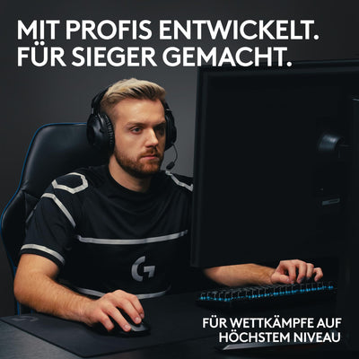 Logitech G PRO X TKL LIGHTSPEED kabellose Gaming-Tastatur, ultramobiles Design ohne Ziffernblock, LIGHTSYNC RGB, PBT-Tastenkappen, Tactile Switches (GX Brown), QWERTZ Deutsches, PC - Magenta