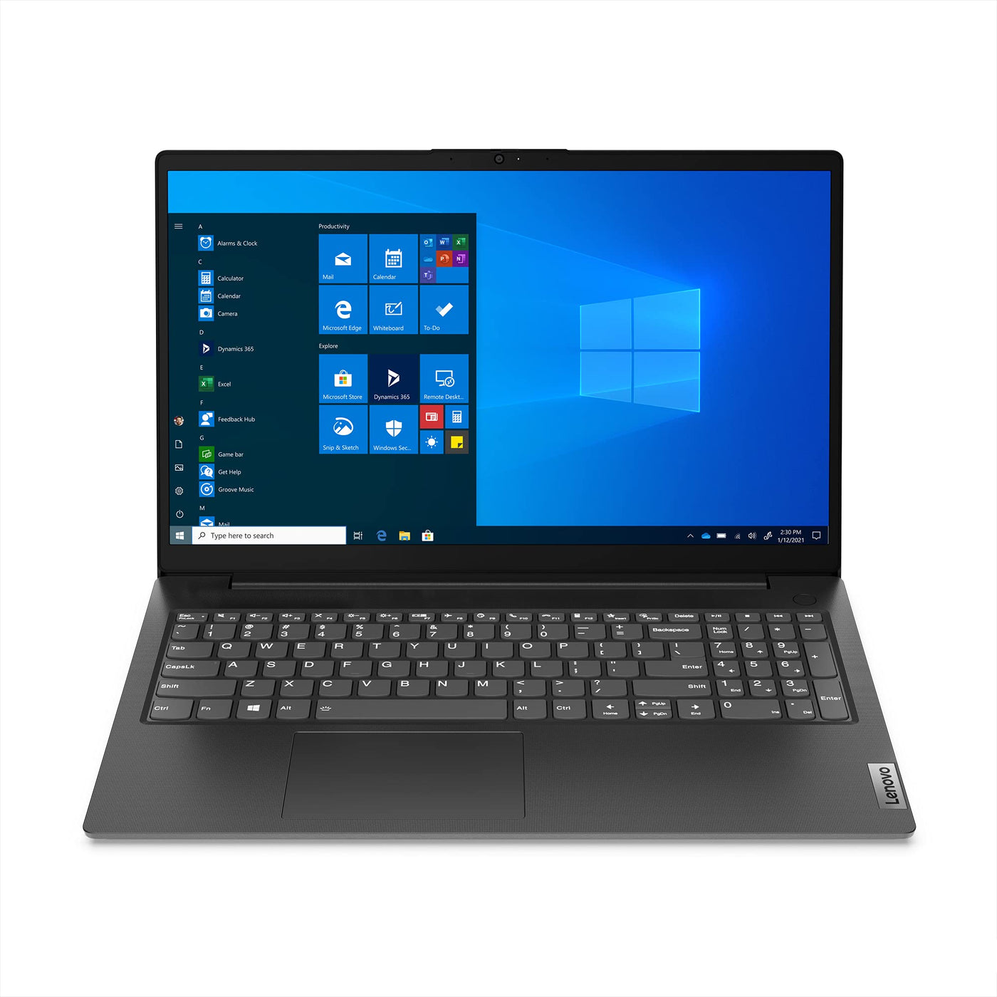 Lenovo 'V15' - 15,6" FHD - Celeron N4500 - RAM: 32GB - SSD: 500GB - Windows 11 Pro #mit Funkmaus +Notebooktasche