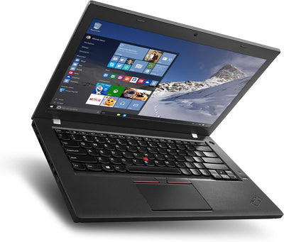 Lenovo ThinkPad T460 Business Laptop, 14 Zoll FHD Notebook, Intel Core i5-6200U, 16GB RAM, 1TB SSD, QWERTY Tastatur, Windows 11 Pro (Renewed)