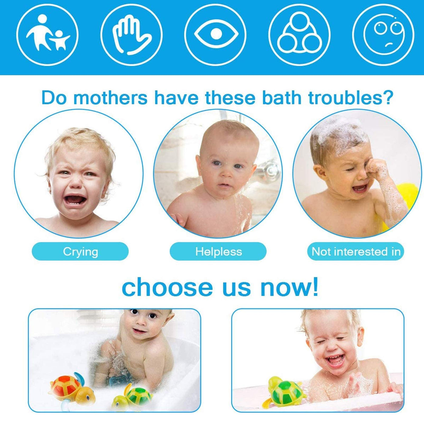 3 Stück Baby Badespielzeug,Baby Bad Spielzeug Schildkröte,Kunststoff Badewanne Spielzeug,Badewanne Pool Spielzeug Uhrwerk Schildkröte,Schwimmbad Spielzeug Für Kleinkinder Jungen Mädchen