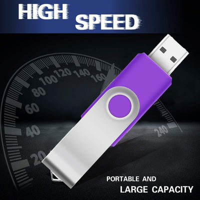 USB Sticks 4GB 10 Stück, AreTop USB 2.0 Speicherstick 4GB USB Sticks 10 Stück High Speed Datenspeicher Memory Sticks (Mehrfarbig)