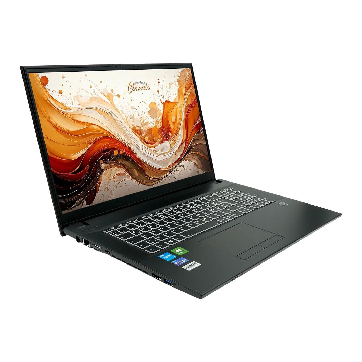 JodaBook Classic S17 | 17,3" FHD | Core i7 1255U | RAM: 32GB | SSD: 1TB | RGB beleuchtete Tastatur | DVD-Brenner | Windows 11 Pro #mit Rucksack