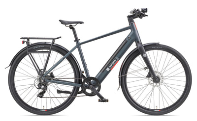 TELEFUNKEN E-Bike Herren 28 Zoll, Elektrofahrrad Hinterradmotor, 7-Gang Kettenschaltung, Hydr. Scheibenbremsen - Pedelec Urban-Bike, UH210