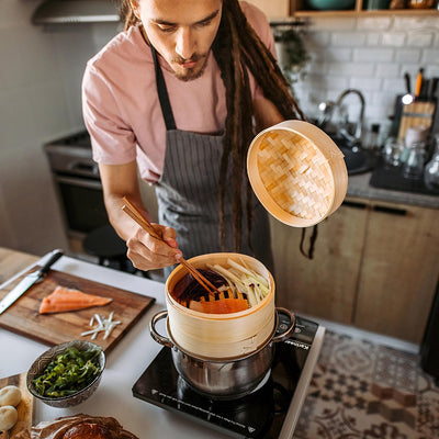 Karinear Glaskeramik Kochfeld 1 Platte Tragbar, 650 °C Max, Keramik Kochfeld Kochplatte 1er Freistehend, 2000W, Herdplatte 1 Kochfelder mit Stecker, Timer, Kindersicherung, Restwärmeanzeige, 220-240V
