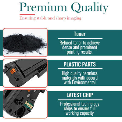 HenceBuy PA-210 Tonerkartusche Kompatible für Pantum PA-210 PA210 Toner P2502W P2500W M6500NW M6500W M6550NW M6500 M6600NW M6600N Laserdrucker, Schwarz 1,600 Seiten