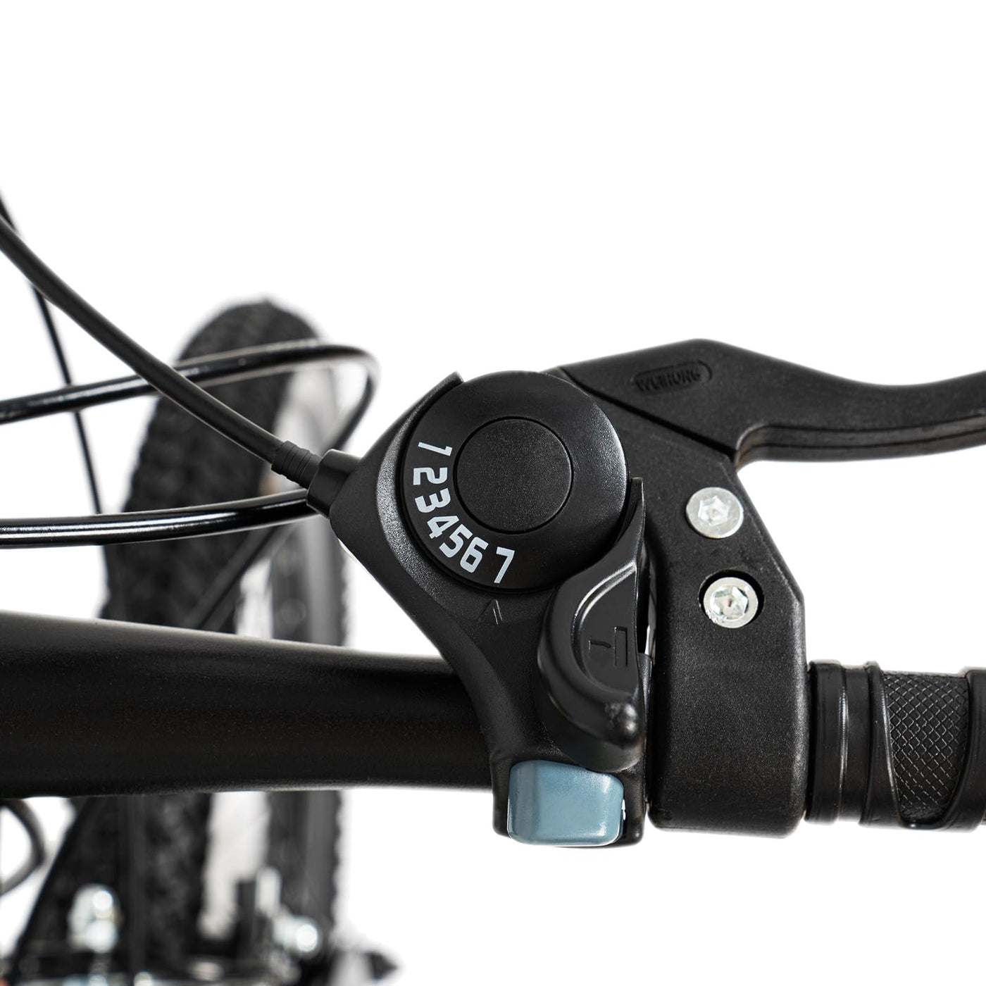 Kinderfahrrad 20 Zoll Jungen, Mountainbike mit Schutzblechen, robustem Carbonstahl-Rahmen, Federung & bis 85 kg Tragkraft