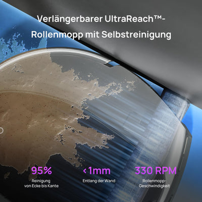 3i S10 Ultra Saugroboter mit Wischfunktion & Absaugstation, WaterRecycle-System, 13000 Pa Saugkraft, Selbstreinigender Ausziehbarer Rollerwisch, Auto Wischen & Trocknen, Selbstentleerung & Nachfüllung