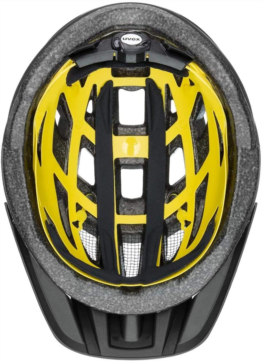 uvex i-vo cc MIPS - leichter Allround-Helm für Damen und Herren - MIPS-Sysytem - erweiterbar mit LED-Licht - midnight - silver matt - 56-60 cm