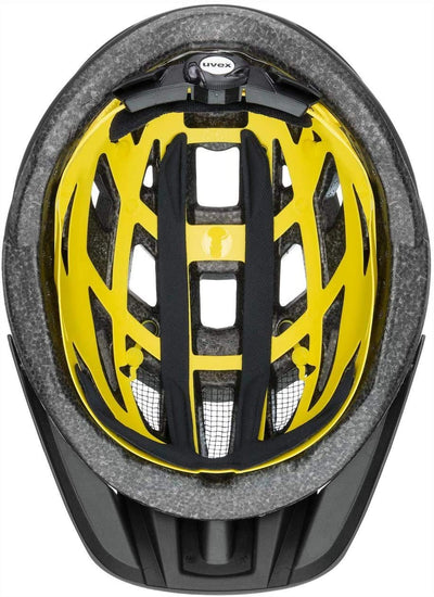 uvex i-vo cc MIPS - leichter Allround-Helm für Damen und Herren - MIPS-Sysytem - erweiterbar mit LED-Licht - midnight - silver matt - 56-60 cm