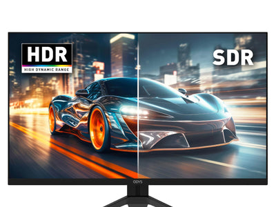 ODYS i27-Q-180 - 27 Zoll Gaming Monitor (69 cm Bildschirm, WQHD, 2.560x1.440 Pixel, 180 Hz, 1 ms Reaktionszeit (MPRT), Fast IPS Panel, FreeSync, HDMI, Display Port, 3,5mm Kopfhöreranschluss)