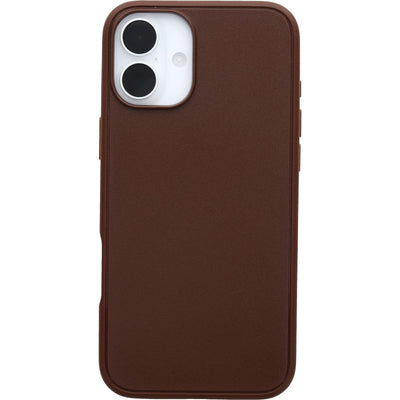 OtterBox Symmetry Series MagSafe Hülle für iPhone 16 Plus, stoßfest, sturzsicher, dünne Schutzhülle, 3X mehr Stürze als nach Militärstandard, Braun