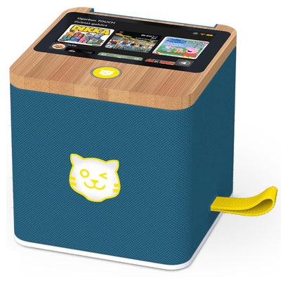 tigermedia tigerbox Touch Plus Royal Sun dunkelblau | Streaming-Hörbox für Kinder | Stereo-Klang | Farb-Touchdisplay | Hörspielbox mit Nachtlicht | Bluetooth-Kopfhöreranschluss | extra starker Akku