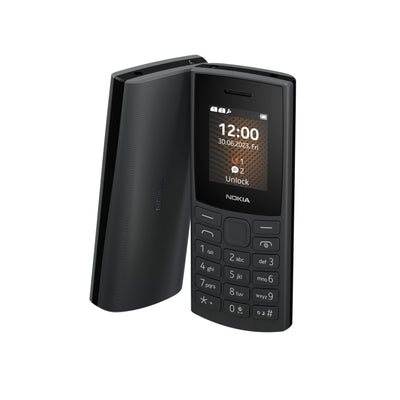 Nokia 105 4G 2023 Handy Dual SIM, 1,8 Zoll Farbdisplay, Charcoal [Italien]