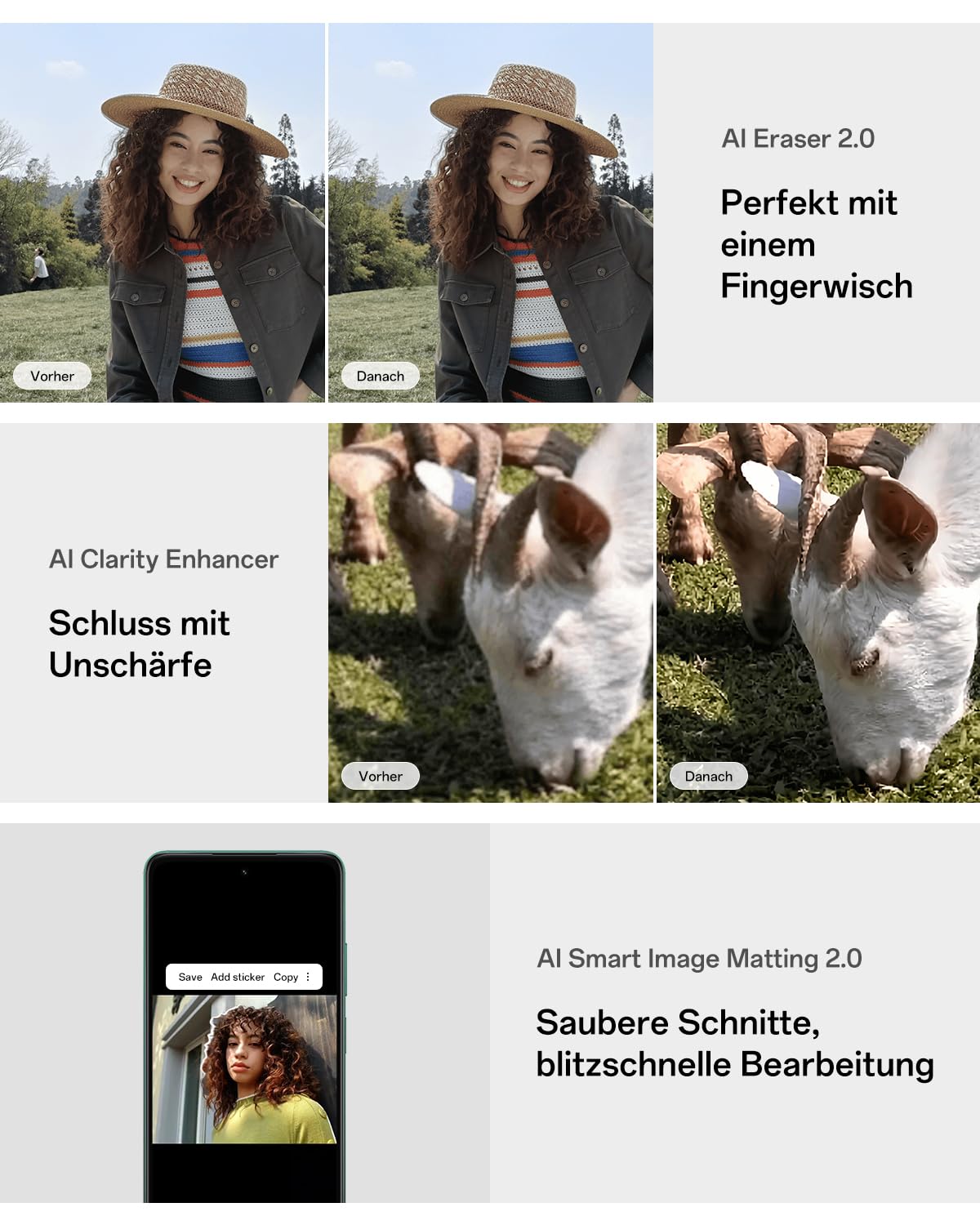 OPPO A5 4G 6GB+128GB, Entsperrtes Smartphone mit KI, 6,67-Zoll-Display mit 90 Hz, 50-MP-AF-Kamera, 6000-mAh-Akku, IP65-Schutz gegen Wasser und Staub, Mist White (inklusive 45-W-SUPERVOOC-Ladegerät)