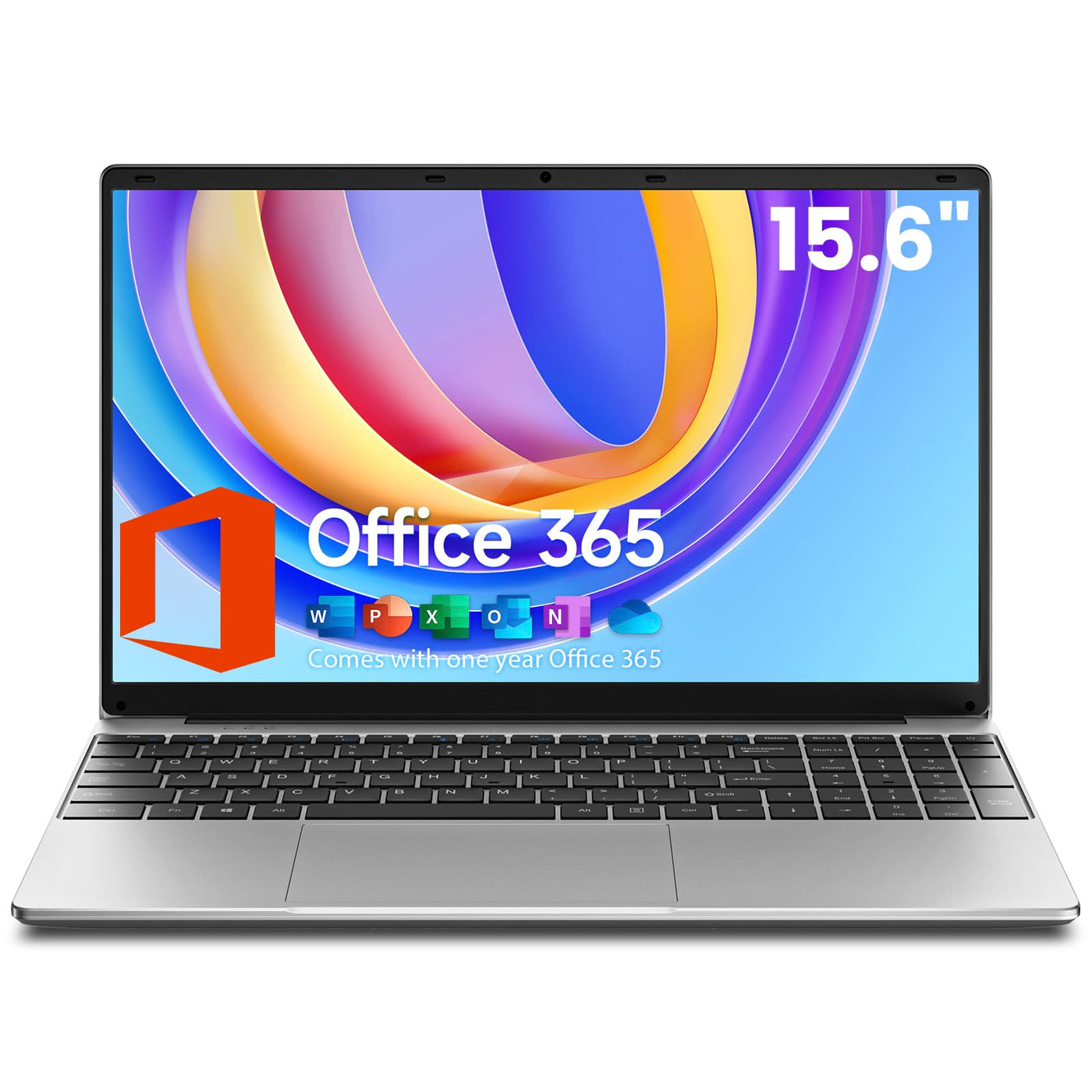 jumper laptop15,6 Zoll HD Display, 4 GB RAM 128 GB SSD, 5205U tragbarer PC-Prozessor, 38 Wh Akku, Zwei Stereo-Lautsprecher, Typ-C, USB3.0, Notebook inklusive 1 Jahr Office 365