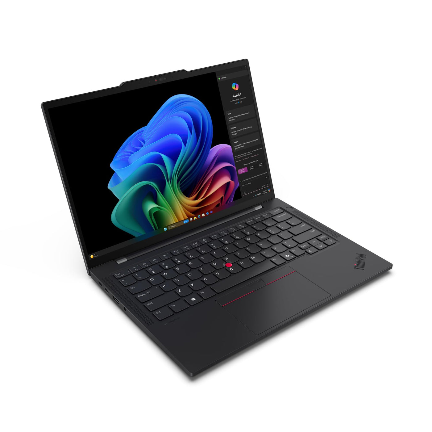 Lenovo ThinkPad T14s G6 14.0 Snapdragon X Plus X1P-42-100 16GB RAM 512GB SSD Win11Pro - 21N10026GE Black