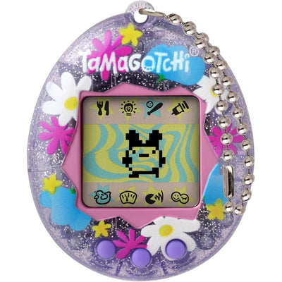 Bandai - Tamagotchi - Tamagotchi Original - Flower Perfume - Elektronisches virtuelles Tier mit Farbdisplay, Spielen - Interaktives Haustier auf Deutsch - Spielzeug für Kinder ab 8 Jahren - 42983