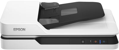 Epson WorkForce DS-1630 DIN A4 Dokumentenscanner (Scanner, kleine Standfläche, Dokumenteneinzug, Duplex, Drei-Pass, 600dpi, USB 3.0)